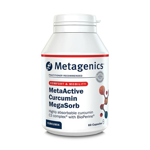 MetaActive Curcumin MegaSorb 60 Capsules