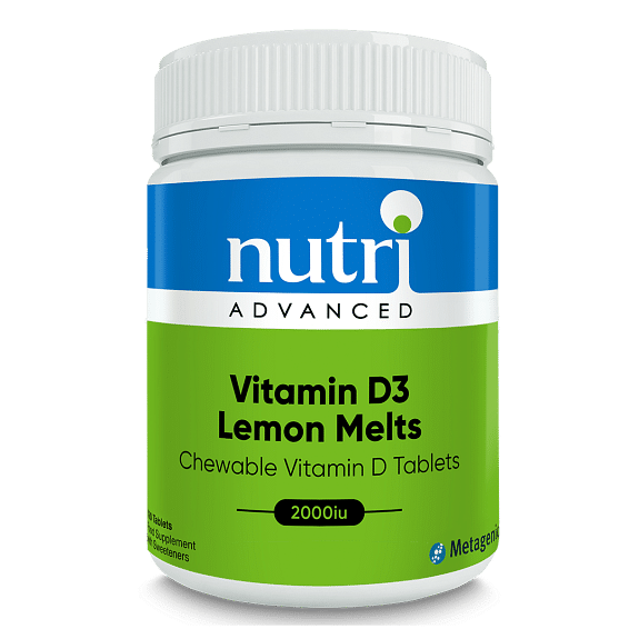 Vitamin D3 Lemon Melts 120 Tablets
