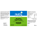 MegaMag Night Formula Magnesium Powder Label