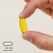 OmegaGenics Regular Strength Fish Oil Capsule Size