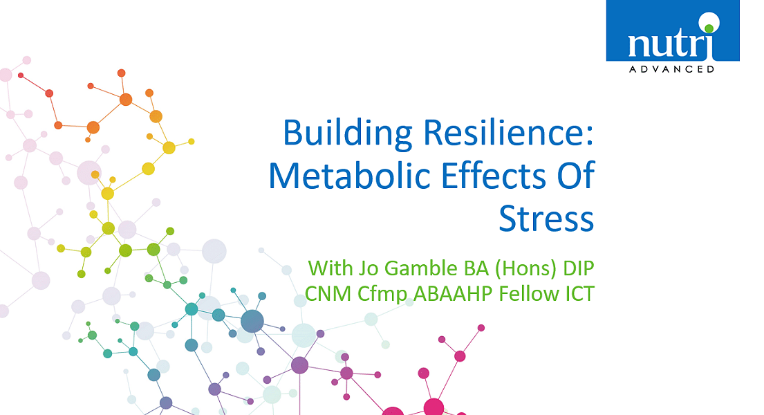 Building Resilience; How To Counteract The Metabolic Effects Of Stress
