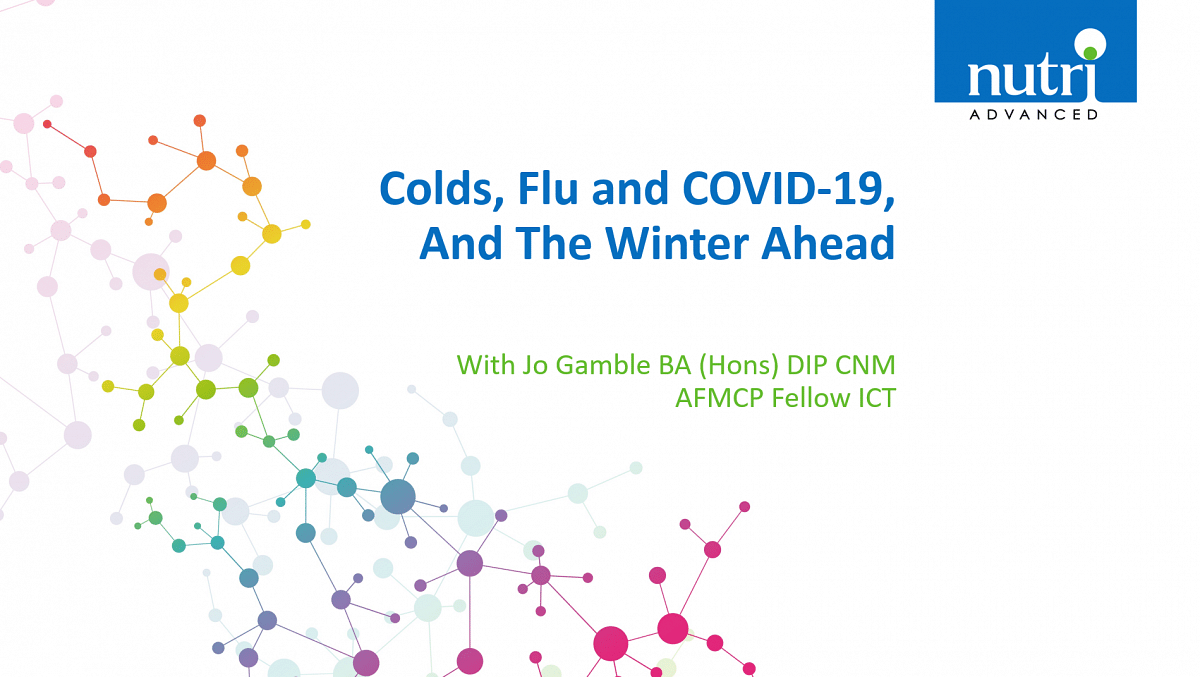 Colds, Flu and COVID-19, And The Winter Ahead