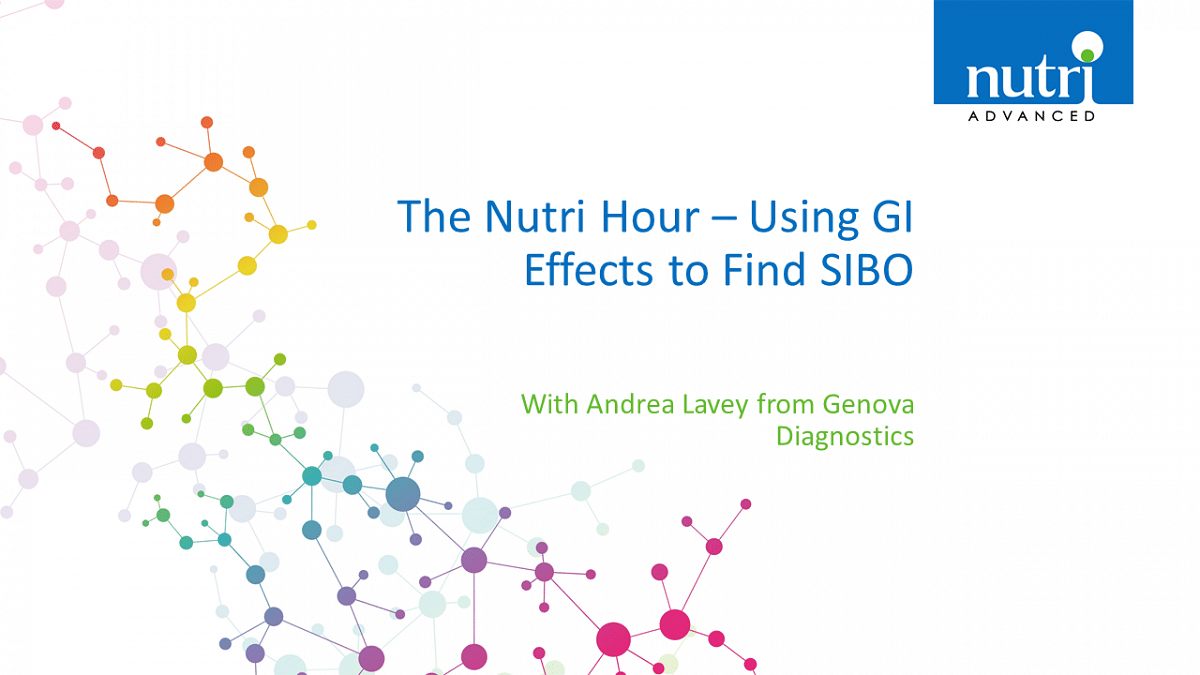 The Nutri Hour - Using GI Effects to Find SIBO with Andrea Lavey
