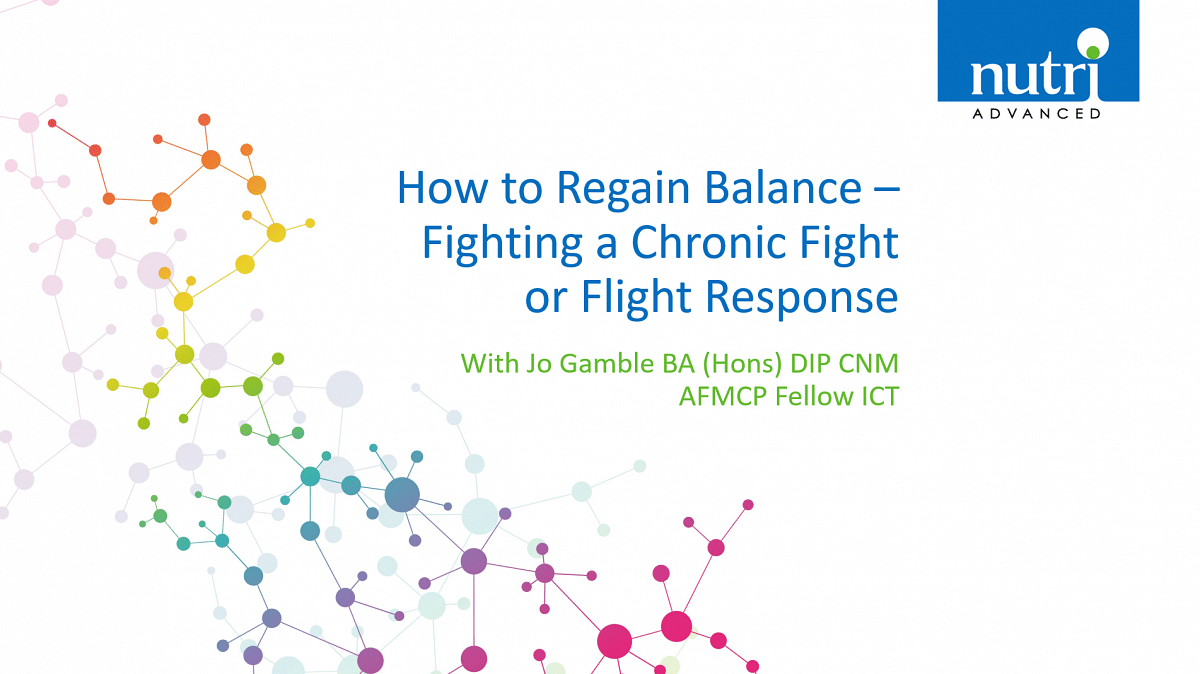 How To Regain Balance - Fighting a Chronic Fight or Flight Response